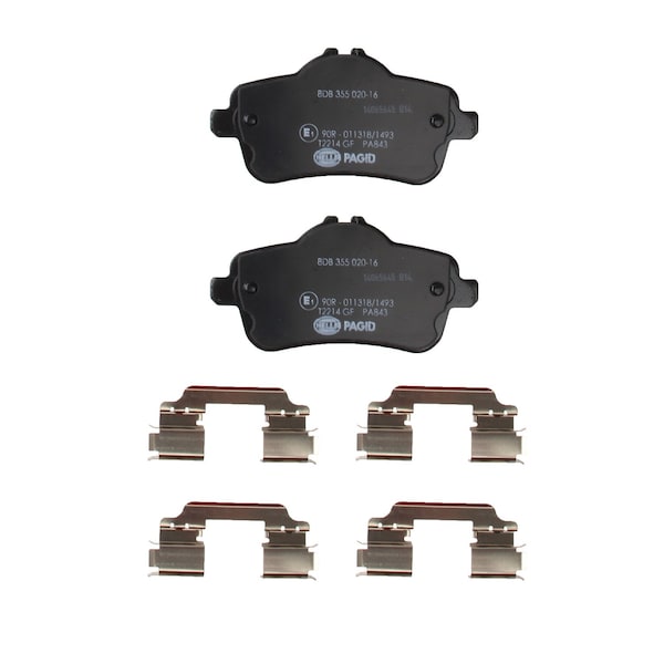 Pagid Brakes Disc Brake Pad, 355020161 355020161 - main